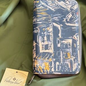 Patricia Nash “Harbor Lights” zip around wallet/passport case. NWT